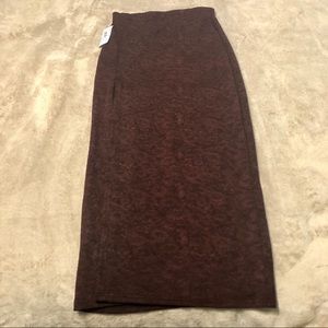 3 Stars Burgundy Floral Maxi Skirt Longyi Sarong